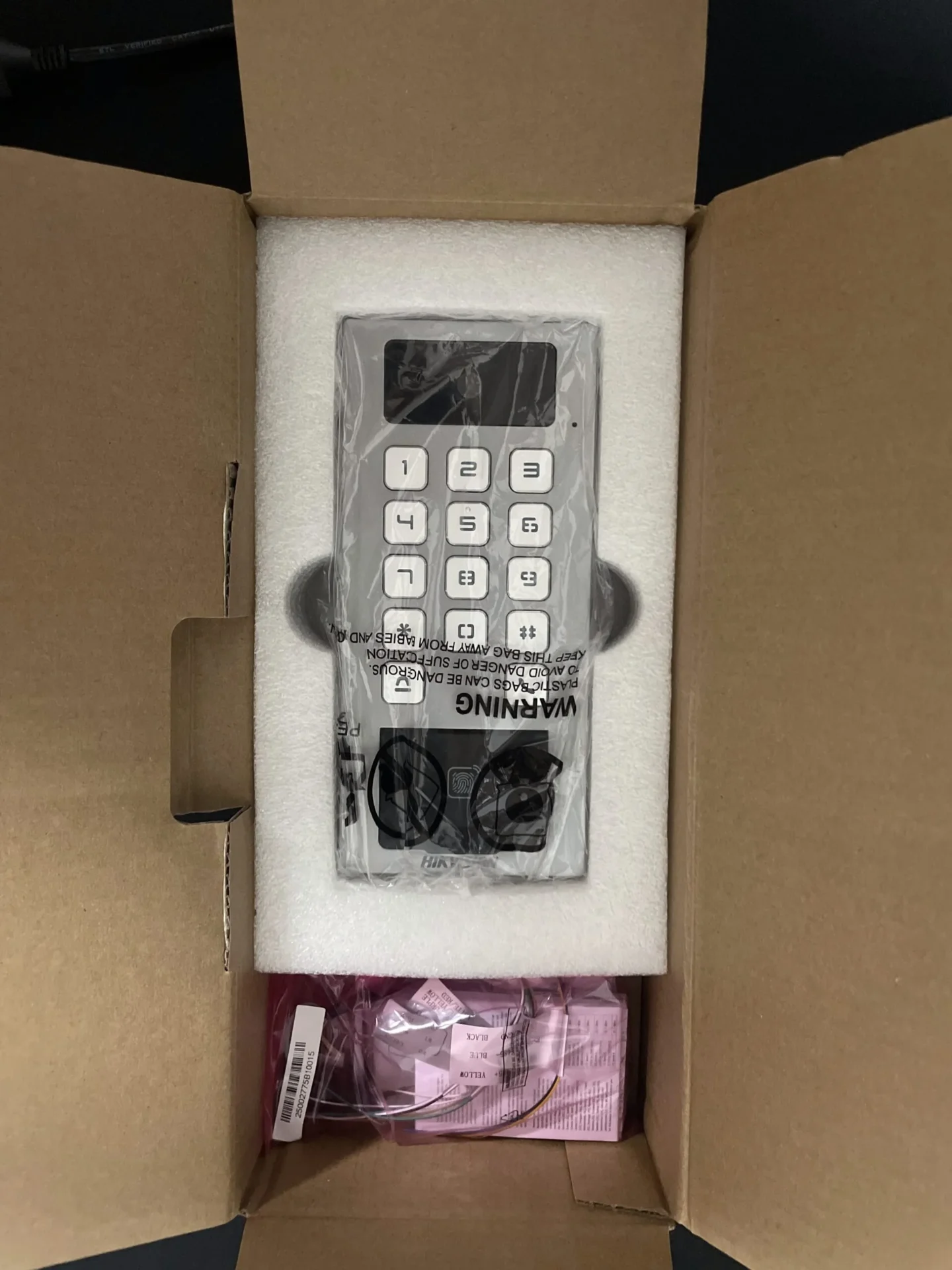 hikvision kontrola pristupa